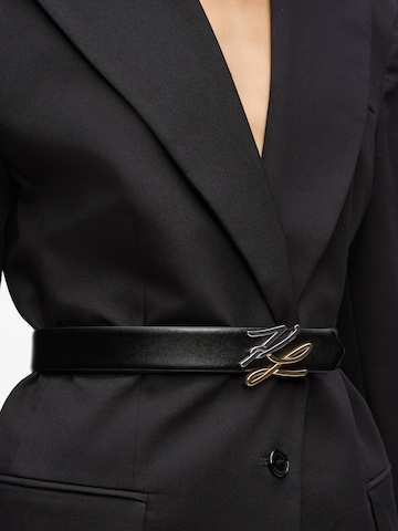 Karl Lagerfeld Pas | črna barva