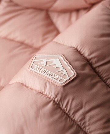 Superdry Winter Jacket in Pink