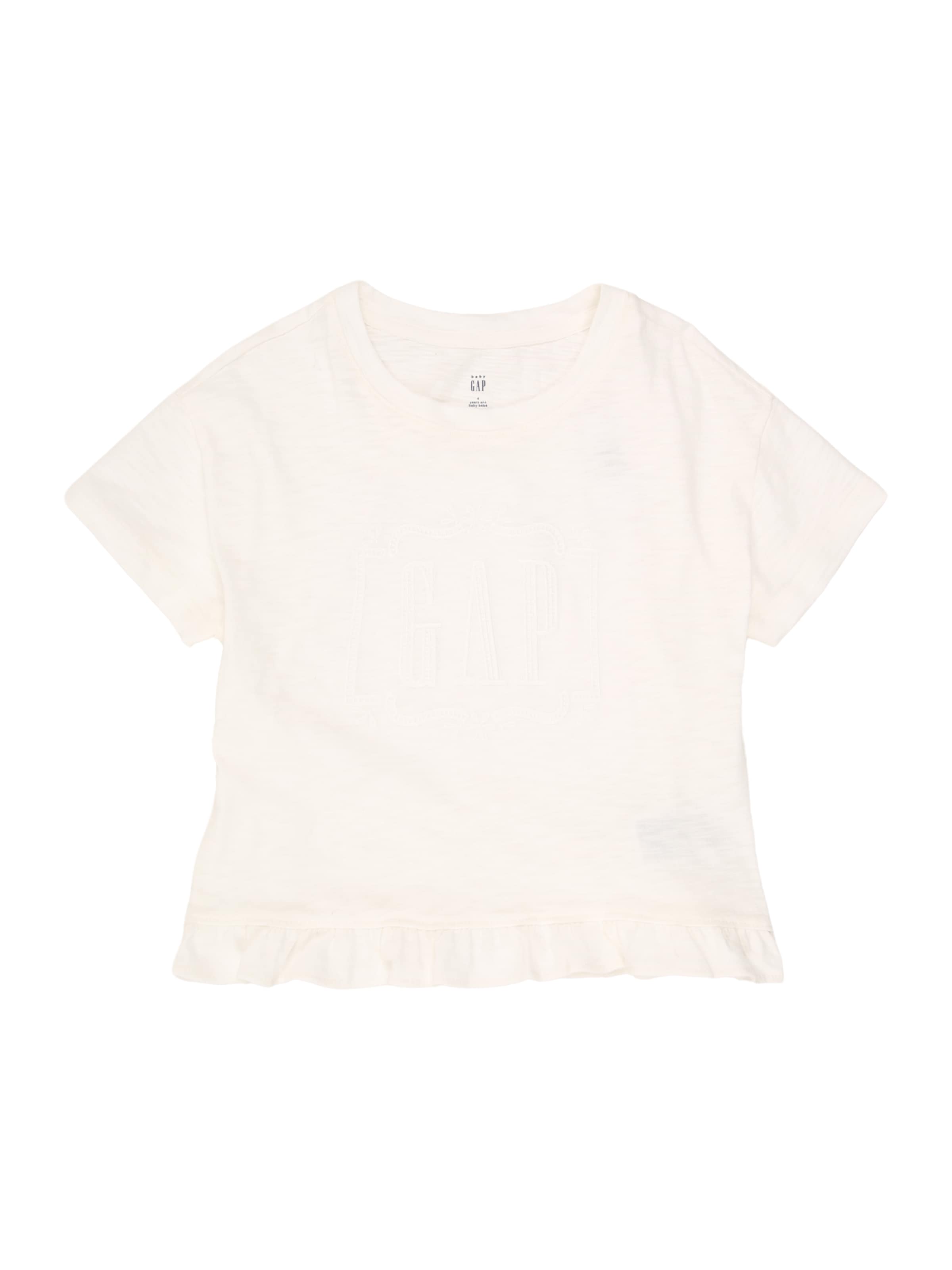 T-Shirt GAP en blanc : devant