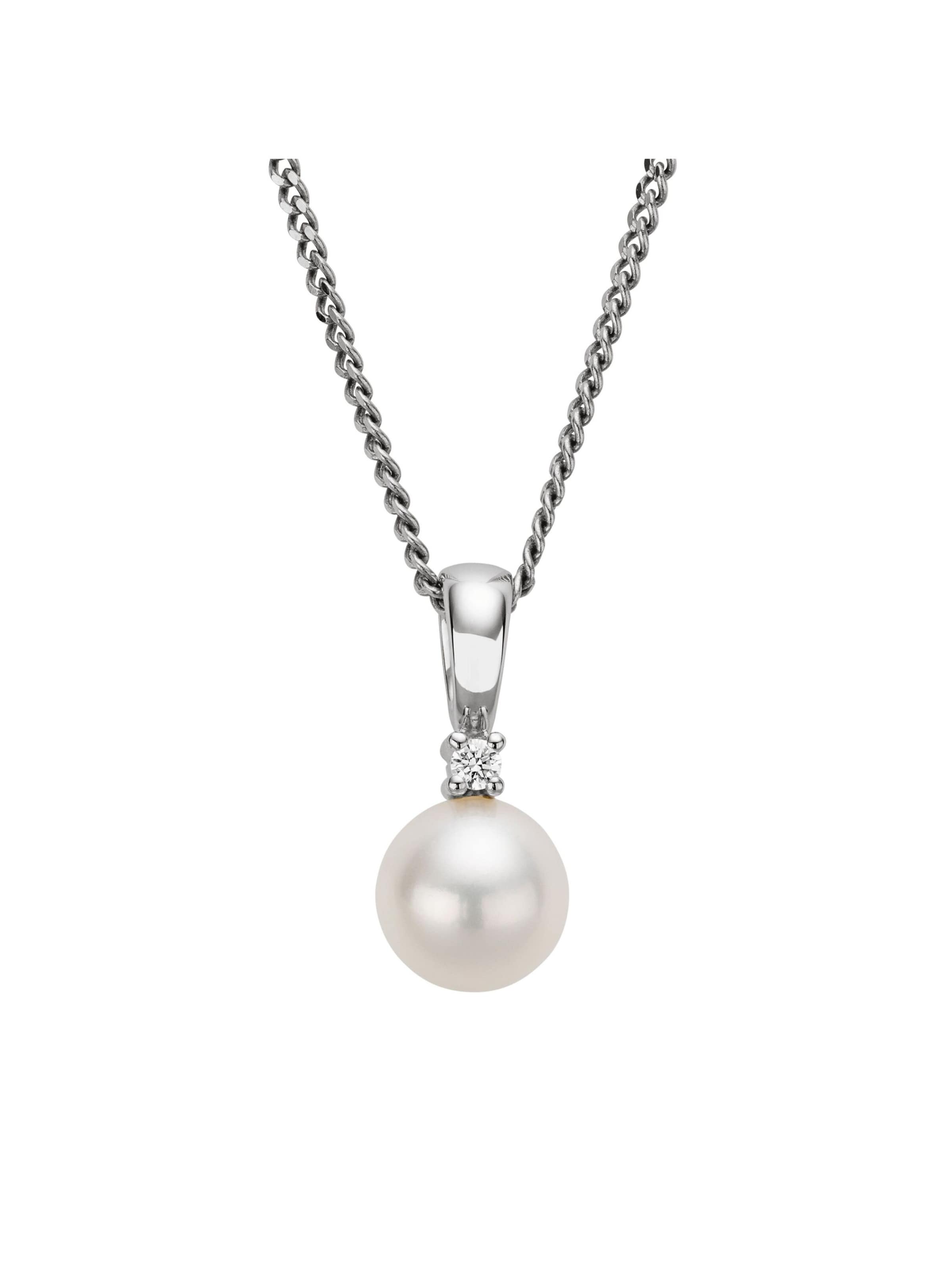 Orolino Necklace in White: front