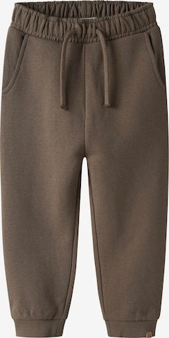 Lil'Atelier Tapered Broek in Bruin: voorkant
