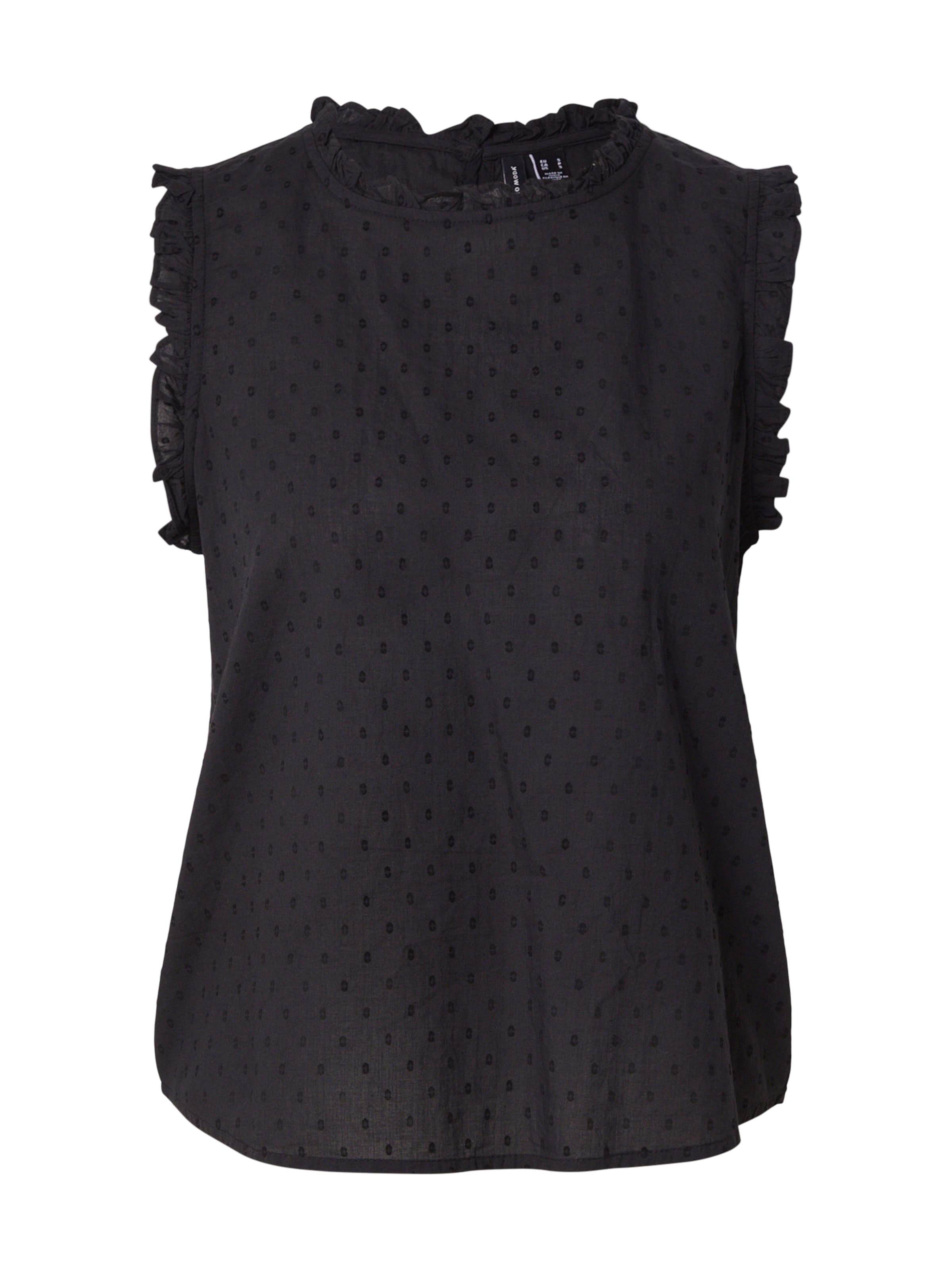 VERO MODA Блузка 'VMTRINE' в Черный: спереди