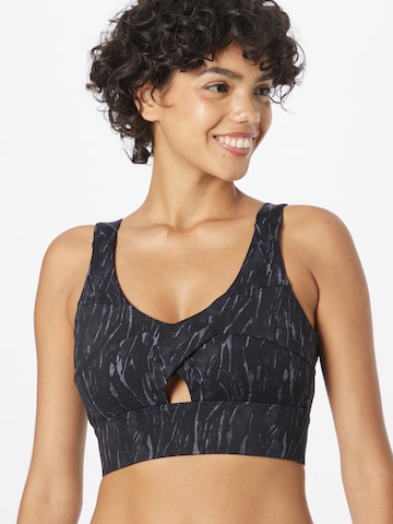 Varley - Soutien Bustier Soutien de desporto 'Let's Go Staunton' em cinzento: frente