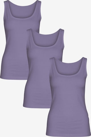 Maillot de corps 'BASIC MAX Tanktop 3er Pack' Maxte en violet : devant