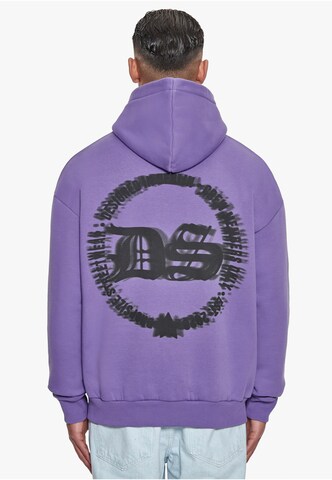 Sweat-shirt Dropsize en violet : devant