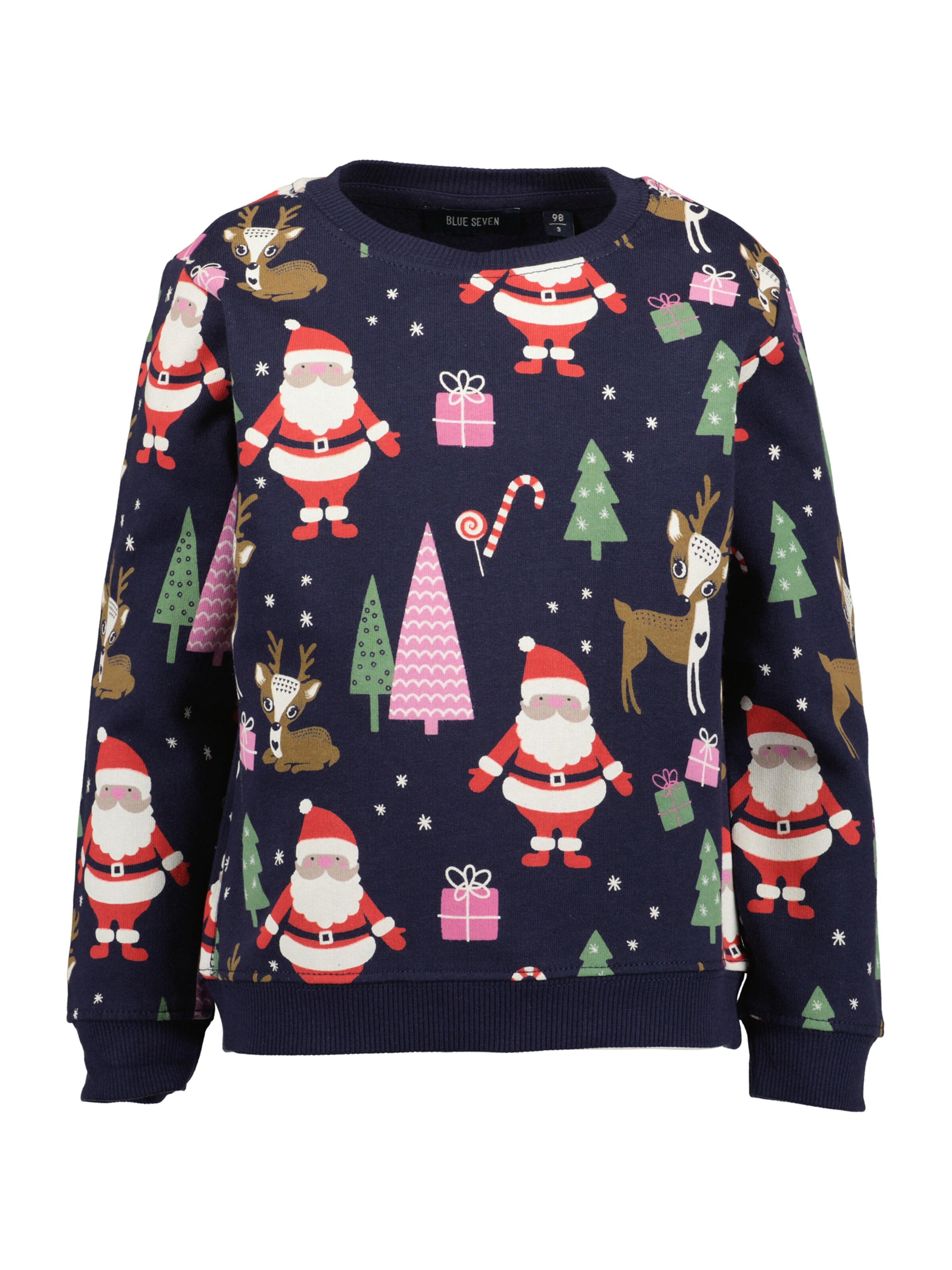 BLUE SEVEN Sweatshirt in Blau: Vorderseite