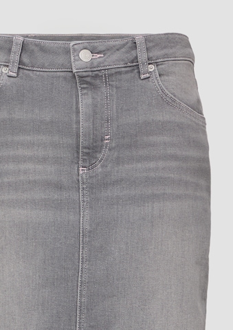 Jupe comma casual identity en gris