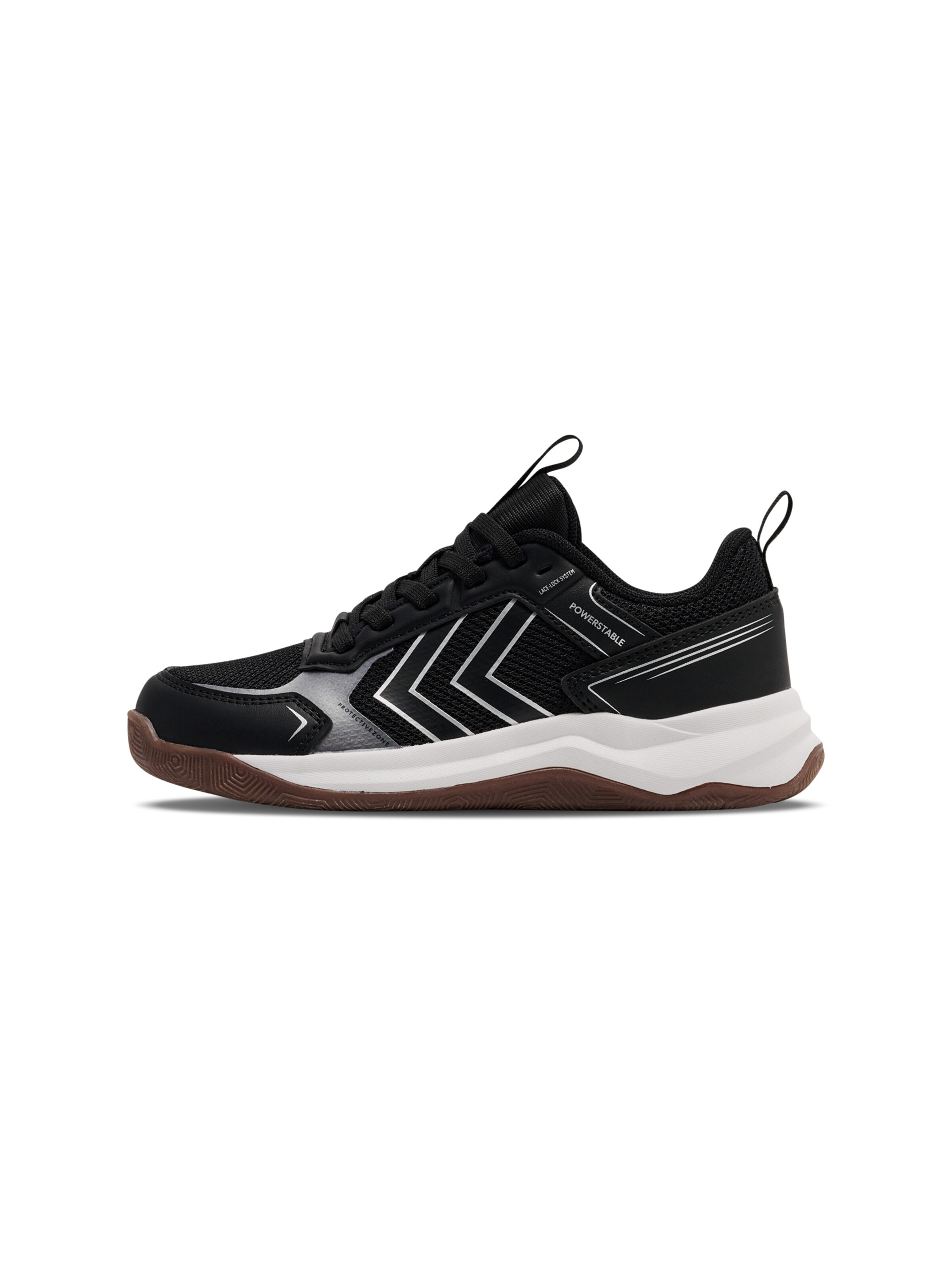 Chaussure de sport Hummel en gris : devant