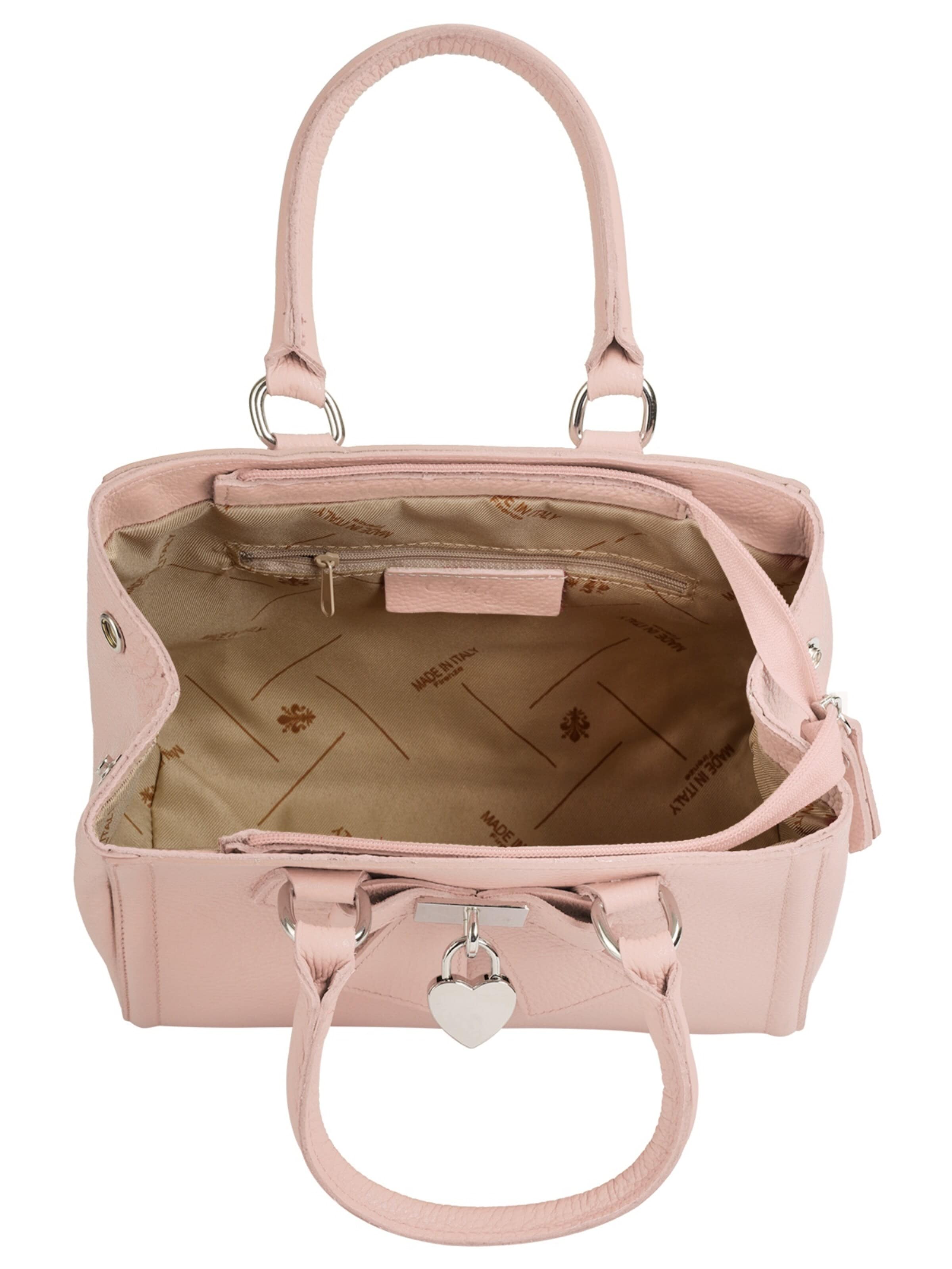 Cluty Handbag 'SOLCUORE' in Pink