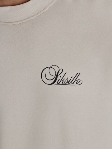Sweat-shirt SikSilk en beige