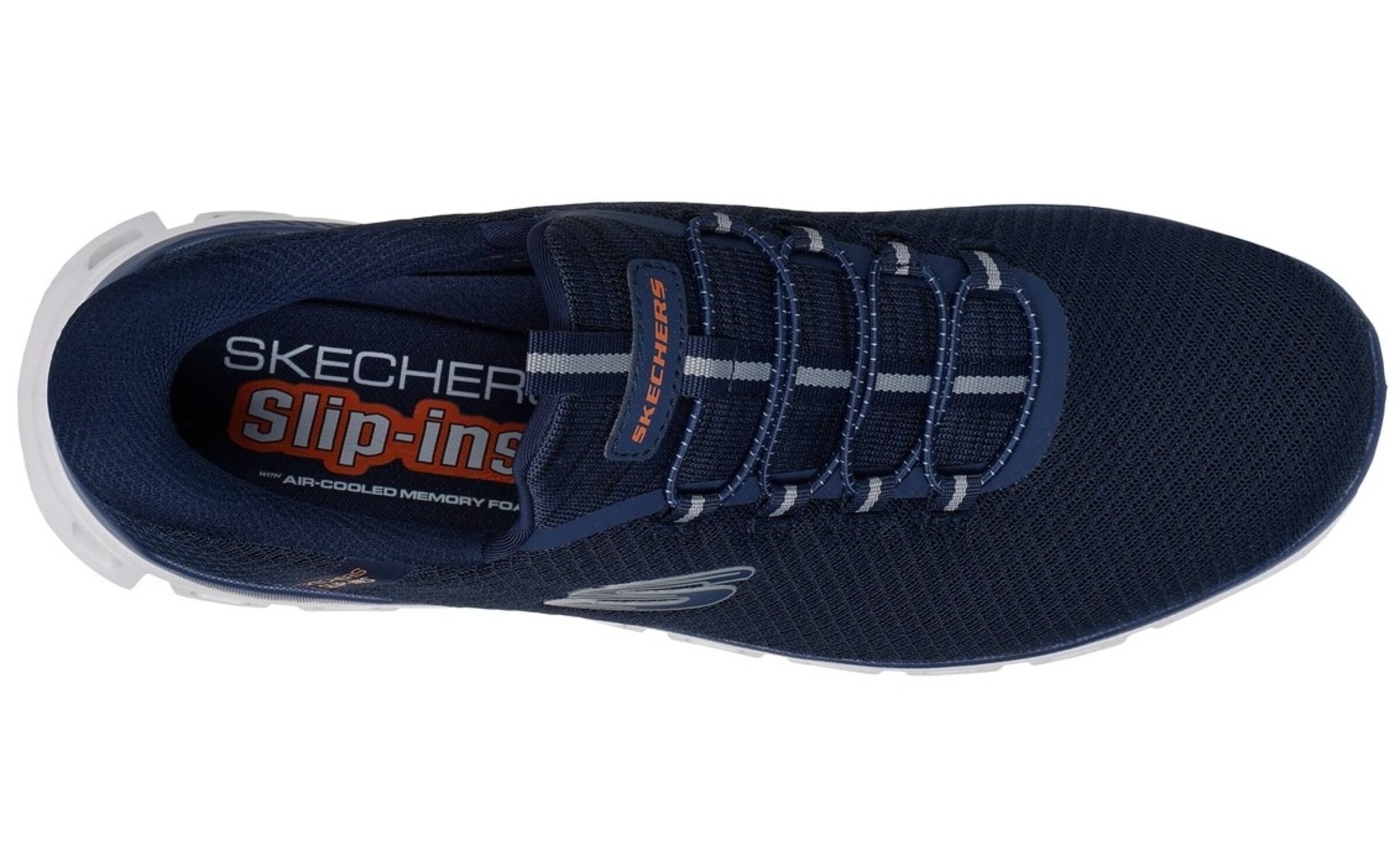 SKECHERS Sneakers laag 'Glide-Step - Noxus' in Blauw