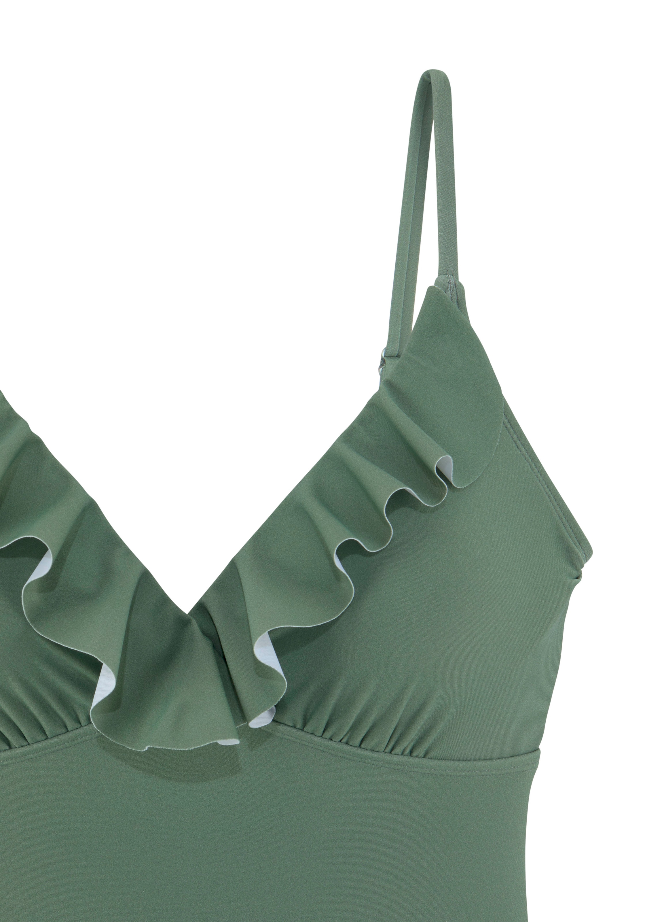 žalia LASCANA Biustjė Maudymosi kostiumėlis