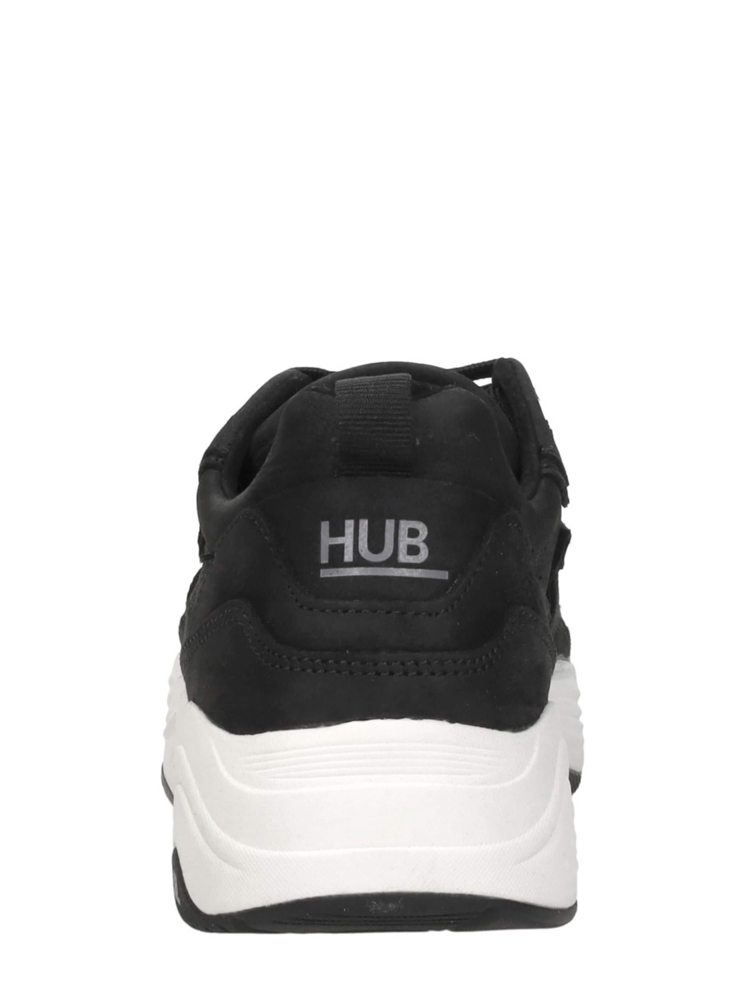HUB Sneakers laag 'Glide' in Zwart