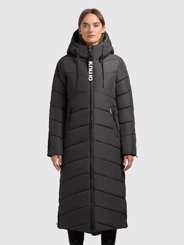 khujo Winter Coat 'Stama' in Grey: front