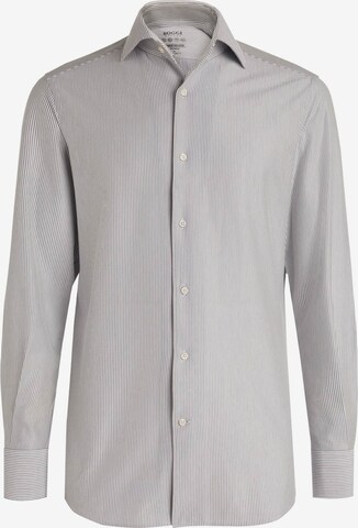 Coupe regular Chemise Boggi Milano en bleu : devant