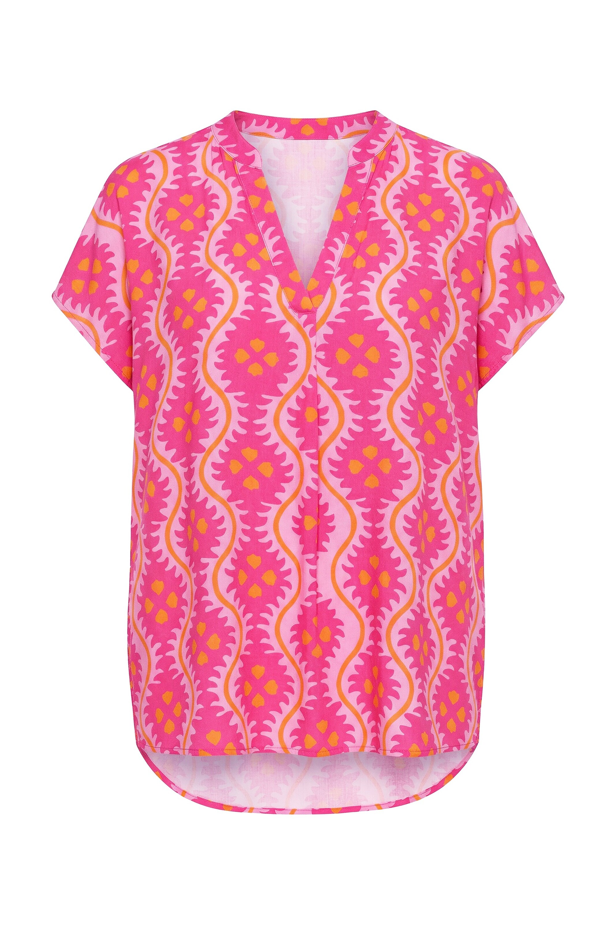 Studio Untold Blouse in Roze: voorkant
