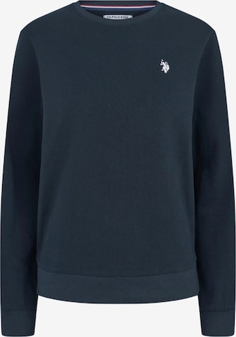 Sweat-shirt 'Adele' U.S. POLO ASSN. en bleu : devant