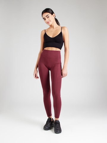 Fabletics Skinny Sporthose 'Oasis' in Rot