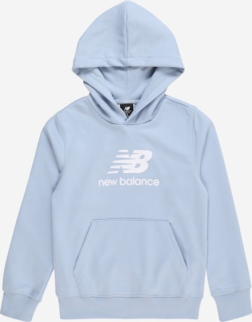 new balance Sweatshirt in Blue: front