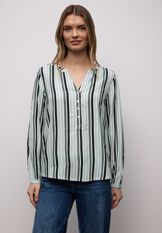 STREET ONE Blouse in Green: front