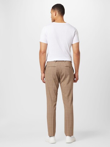 SELECTED HOMME - Regular Fato 'LIAM' em castanho