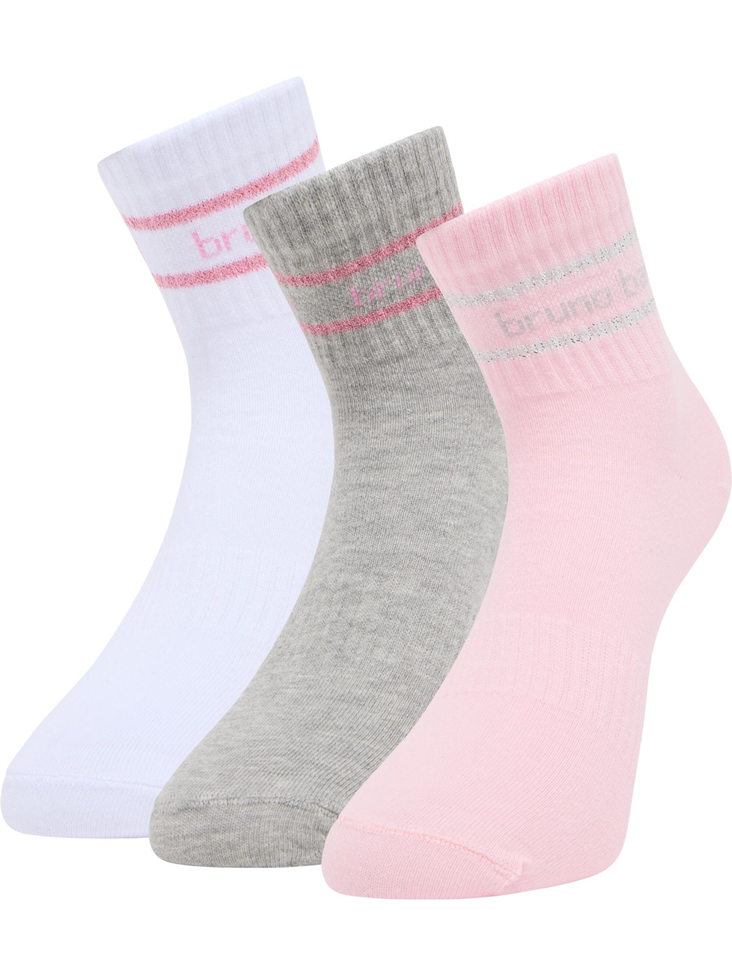 Bruno Banani Socken 'Donaldson' in Grau: Vorderseite