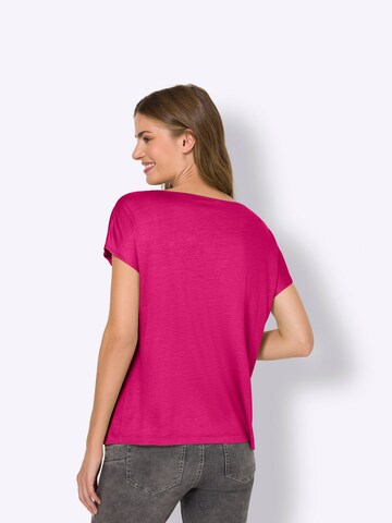 T-shirt heine en rose