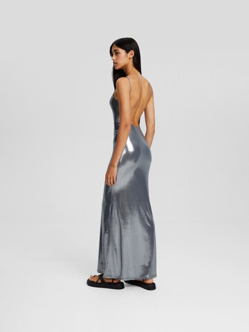 Bershka Kleid in Silber