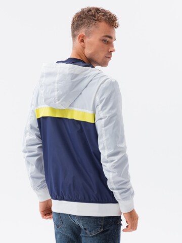 Ombre Between-Season Jacket 'C438' in Blue