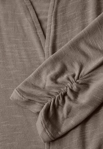 STREET ONE Strickjacke in Braun