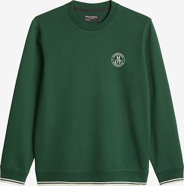 Marc O'Polo Sweatshirt in Green: front