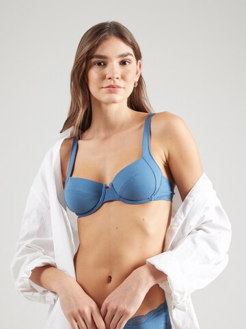 TRIUMPH Bustier BH in Blau: Vorderseite