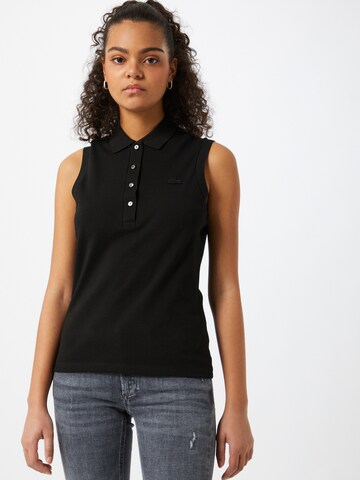 LACOSTE Overdel i sort: forside