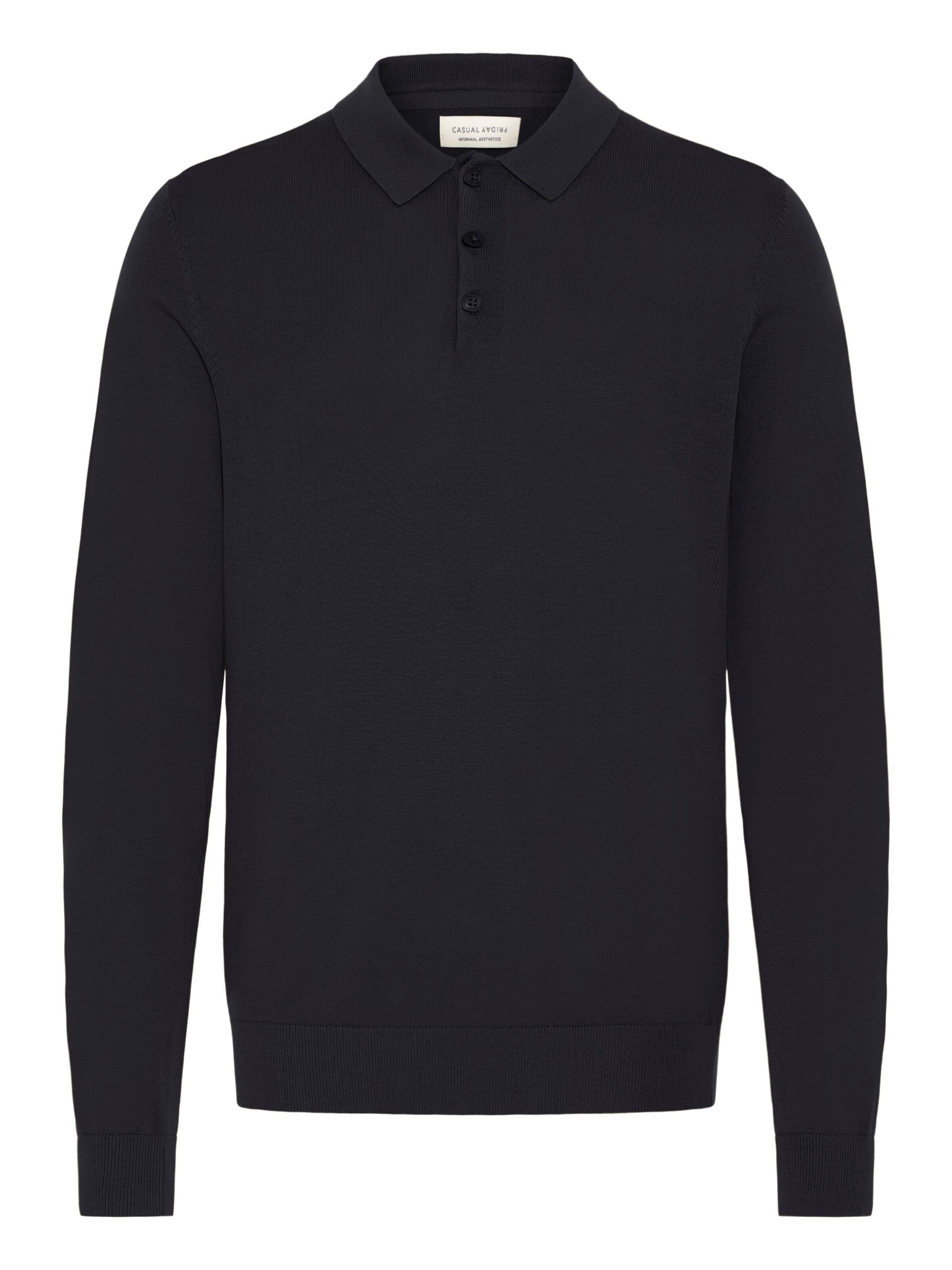 Casual Friday Strickpullover ' CFOSVALD ' in Blau: Vorderseite