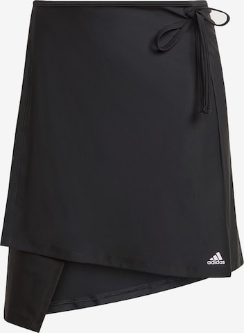 ADIDAS SPORTSWEAR Спортивная юбка ' Essentials' в Черный: спереди