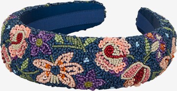 BeckSöndergaard Haarsieraden 'Primula' in Blauw: voorkant