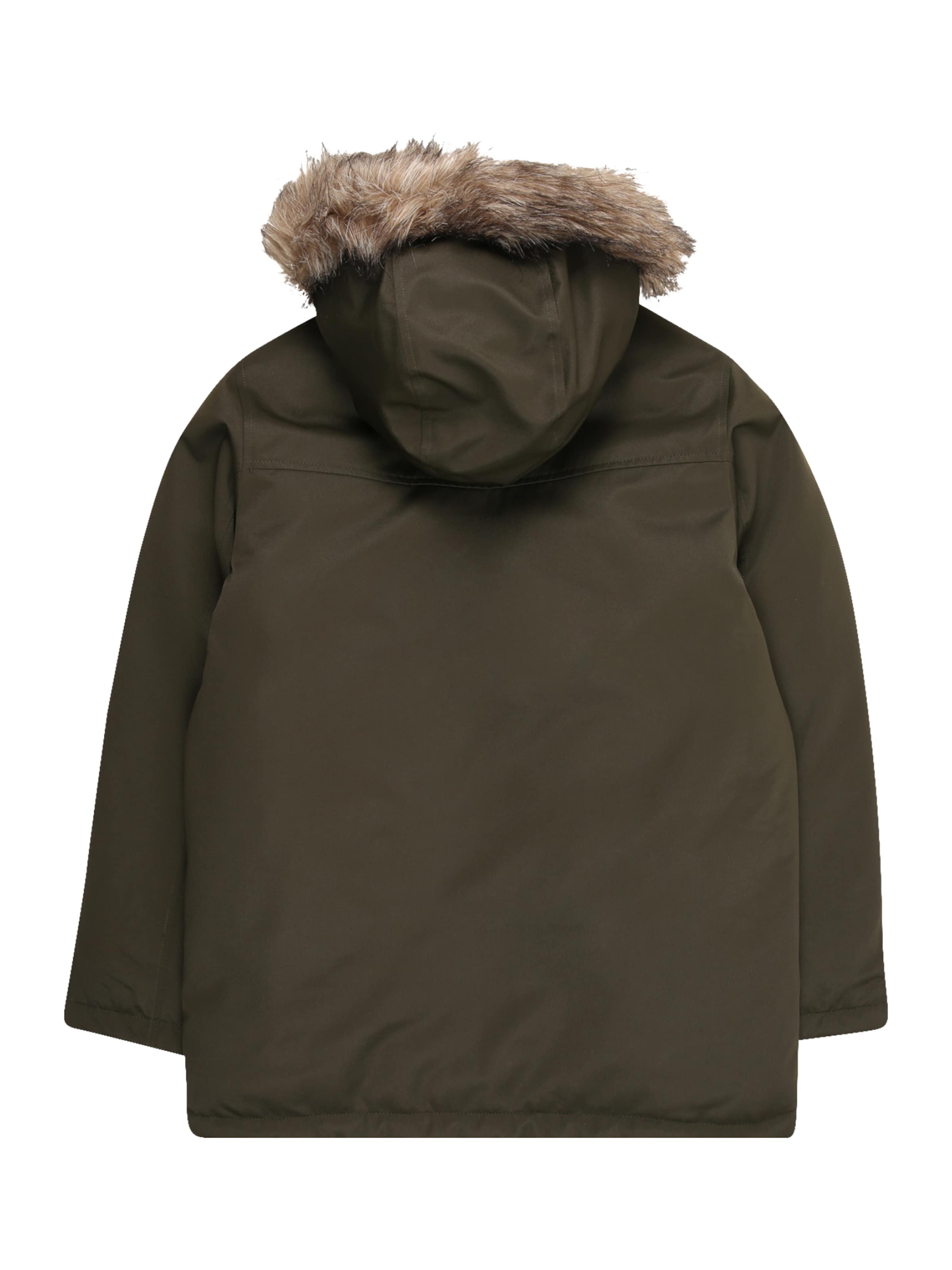 Jack & Jones Junior Parka 'JJCHARLIE' in Grün