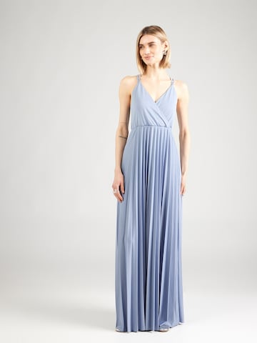Robe de soirée 'Perla' ABOUT YOU en bleu : devant