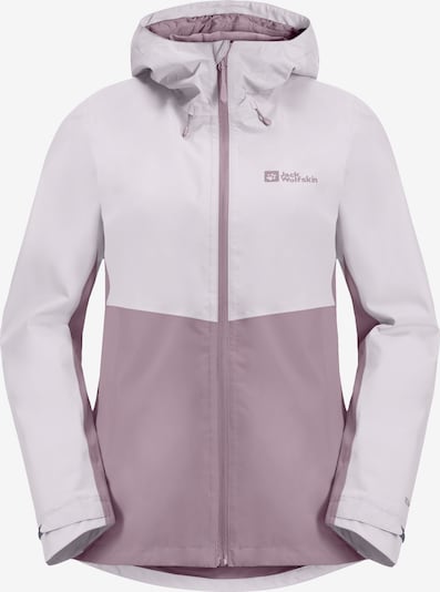 JACK WOLFSKIN Outdoorjacke 'Weiltal' in taupe / pastelllila, Produktansicht