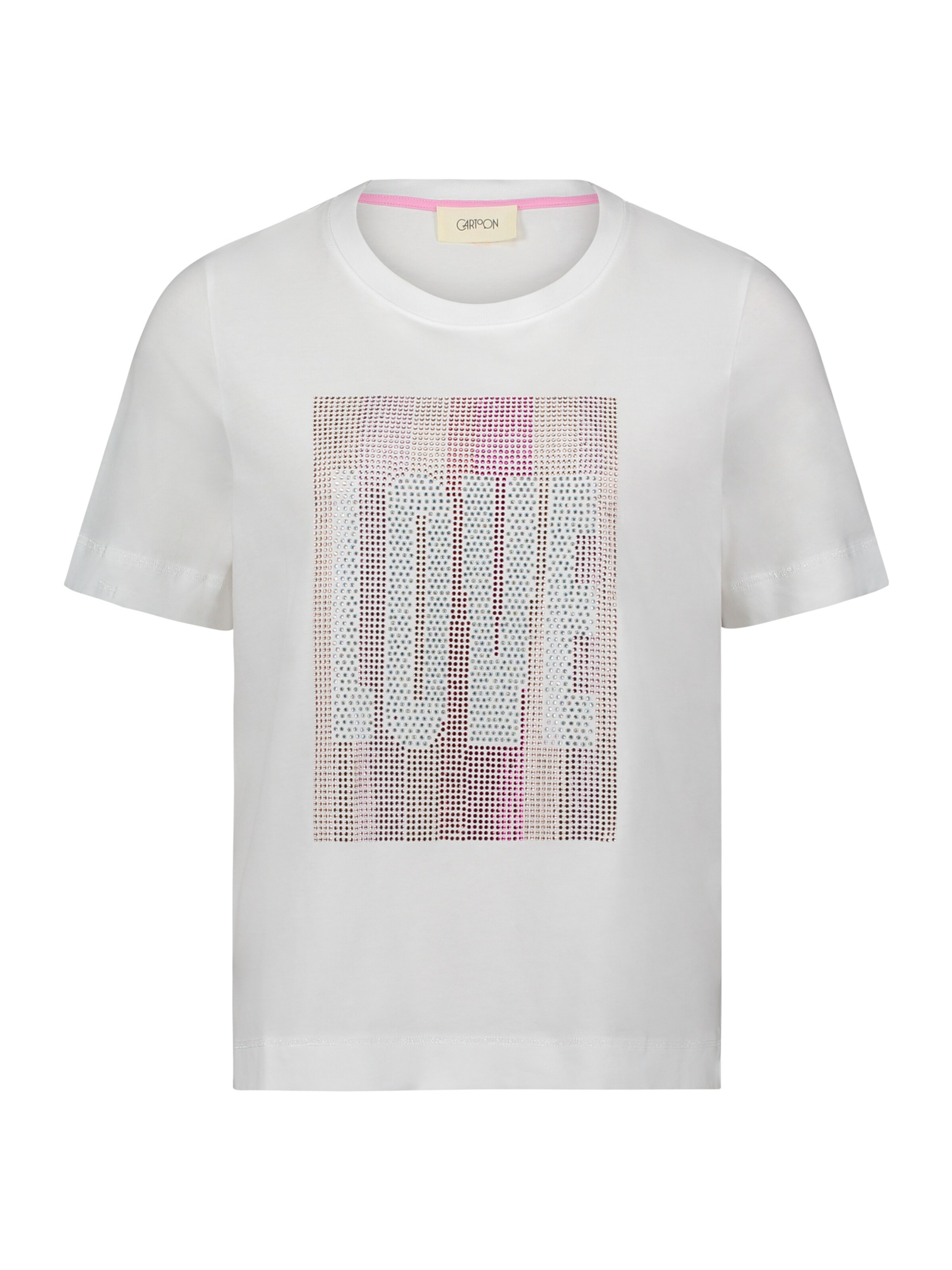 Maglietta di Cartoon in bianco: frontale