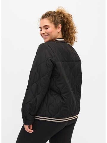 Active by Zizzi Outdoor Jacket 'Hope' in Black