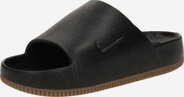 Nike SportswearNatikače s potpeticom 'CALM' - crna boja: prednji dio