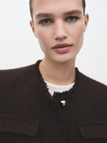 MANGO Between-season jacket in Brown