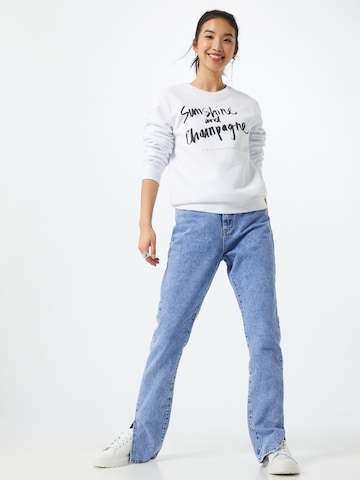 Sweat-shirt 'Klara Geis' EINSTEIN & NEWTON en blanc