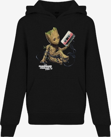 Sweat 'Marvel Guardians Of The Galaxy Vol2 Groot Tape' F4NT4STIC en noir : devant