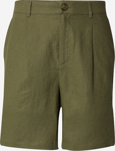 Pantaloni con pieghe 'Alan' DAN FOX APPAREL di colore cachi, Visualizzazione prodotti