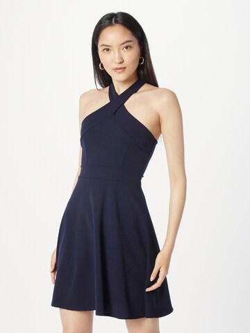 WAL G. Φόρεμα κοκτέιλ 'MELODY' σε μπλε: μπροστά