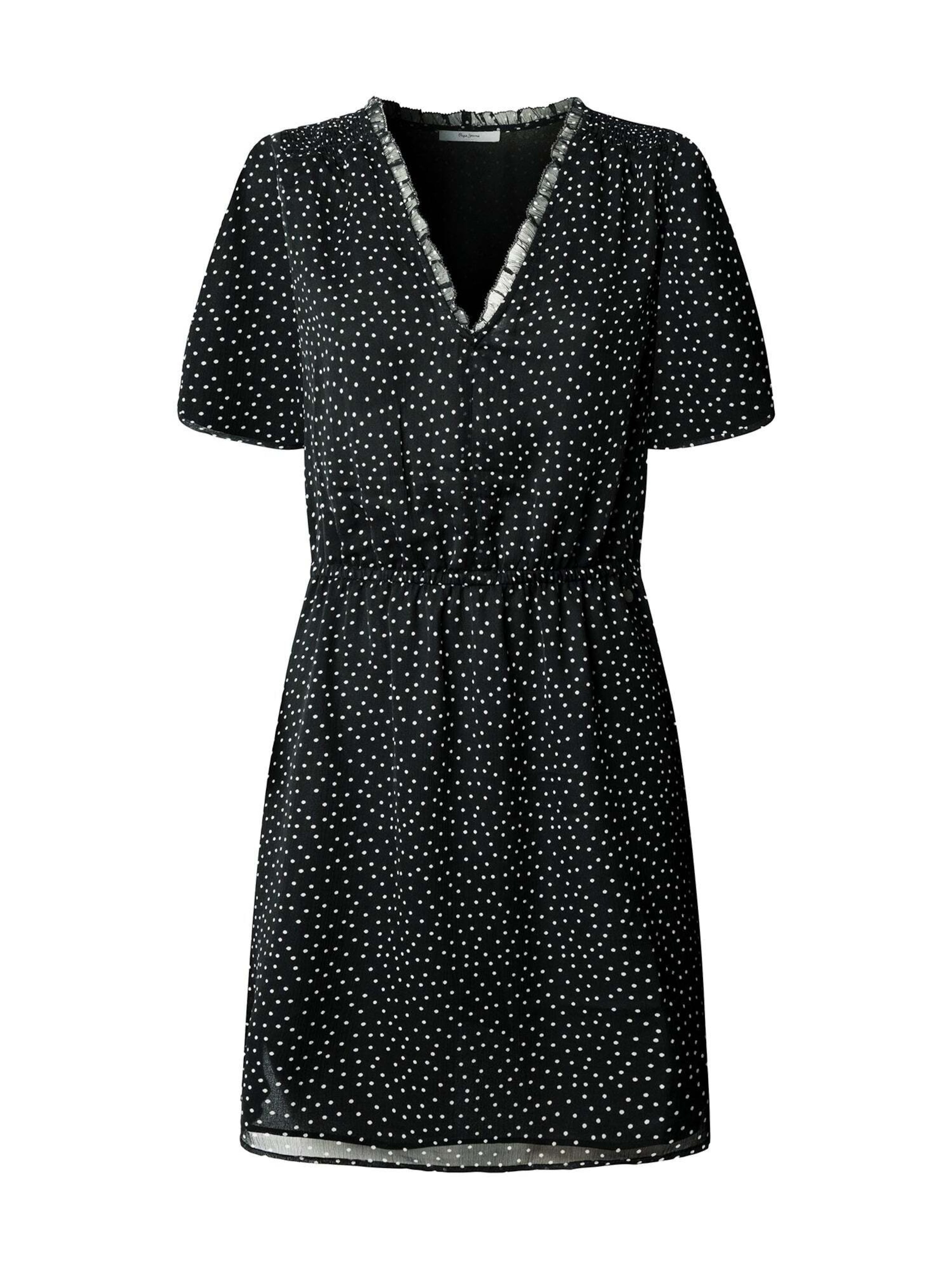 Pepe Jeans Kleid 'MARIUS' in Schwarz: Vorderseite