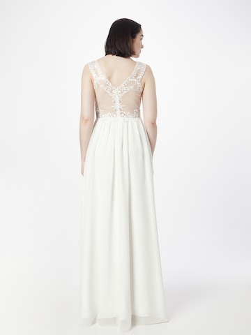 Robe de soirée Laona en beige