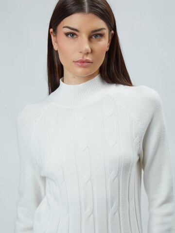 Influencer Pullover i hvid